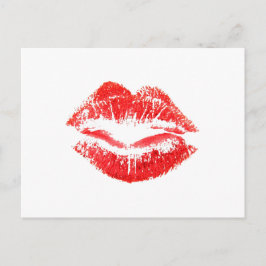 Kärlek, Smooches, Kisses, Läppar Vykort