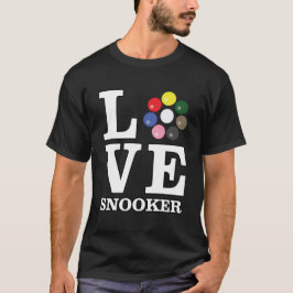 Kärlek Snooker T Shirt