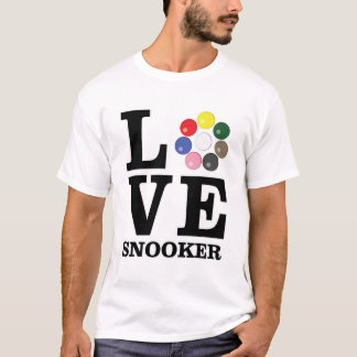 Kärlek Snooker T Shirt