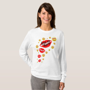 Kärlek So Hard Kisses T Shirt