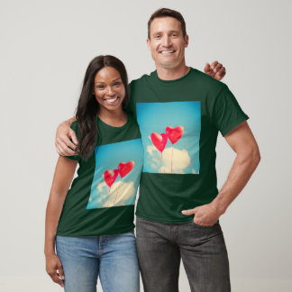Kärlek Soaring High Couple T-Shirt