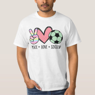 Kärlek Soccer Cute T Shirt