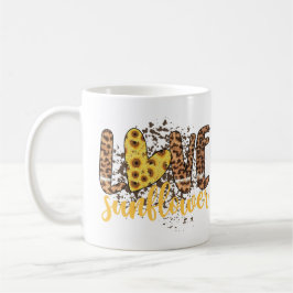 Kärlek Solros Kaffemugg