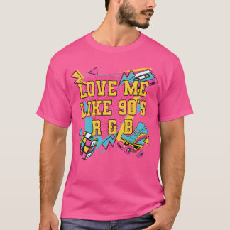 Kärlek som 90-talets R N B Retro Musik Vintage Sån T Shirt