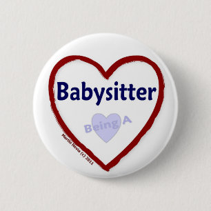 Kärlek som är en Babysitter Knapp