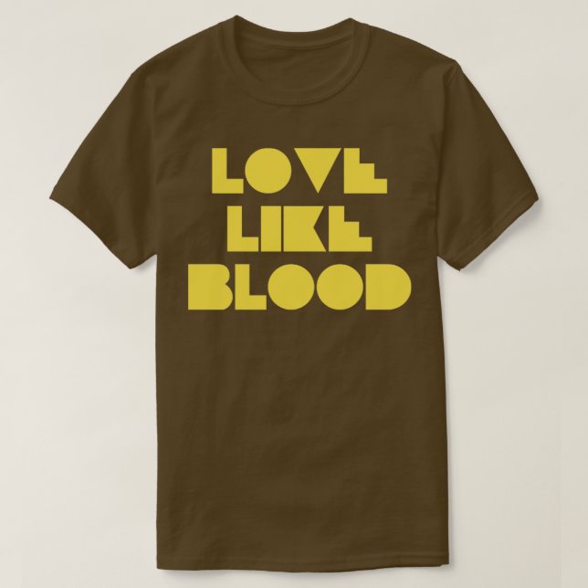 Kärlek som Bood Senap T Shirt (Design framsida)