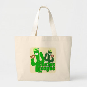 Kärlek som Cactus League Jumbo Tygkasse