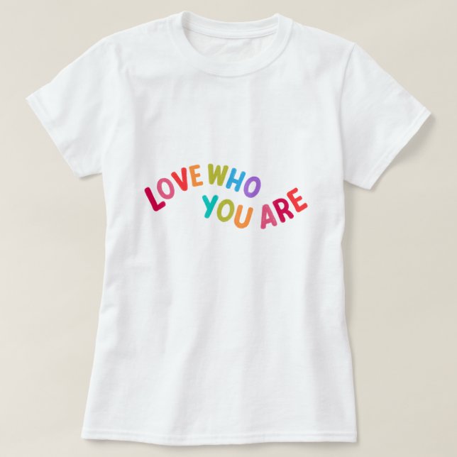 Kärlek som du är t shirt (Design framsida)