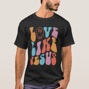 Kärlek som Jesus Aestesisk Jesus för T Shirt