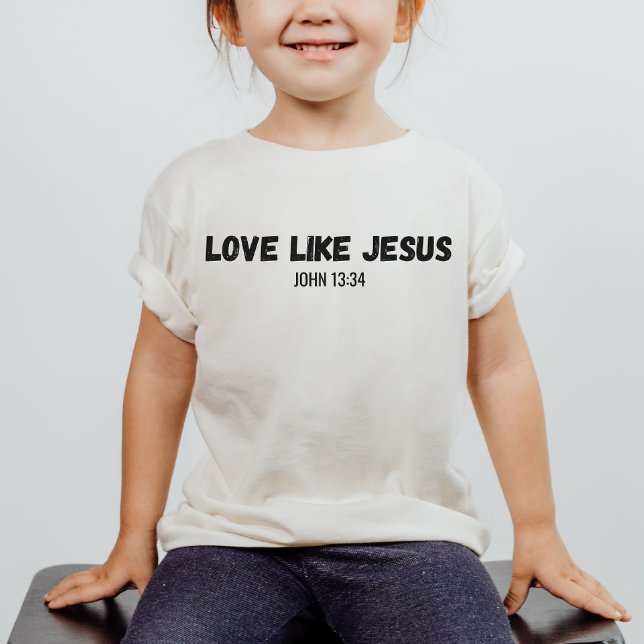 Kärlek som Jesus Christian Barn Shirt T Shirt (Skapare uppladdad)