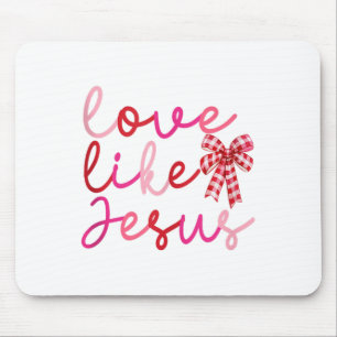 Kärlek som Jesus Coquette Valentines day Kärlek Gi Musmatta