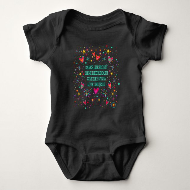 "Kärlek som Jesus" Inspirivitet T-Shirt (Framsida)