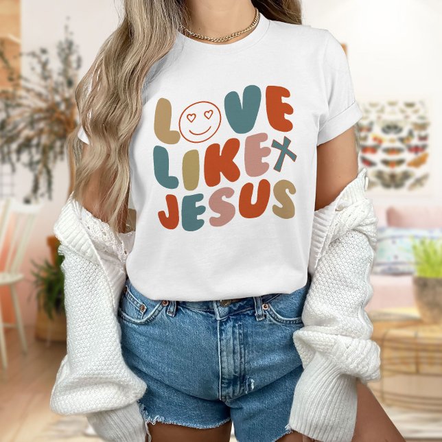 Kärlek som Jesus Shirt, Comfort Färg, Trendig T-Sh T Shirt (Skapare uppladdad)