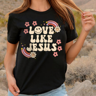 Kärlek som Jesus Shirt, Comfort Färg, Trendig T Shirt