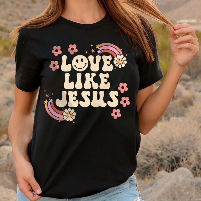 Kärlek som Jesus Shirt, Comfort Färg, Trendig T Shirt (Skapare uppladdad)