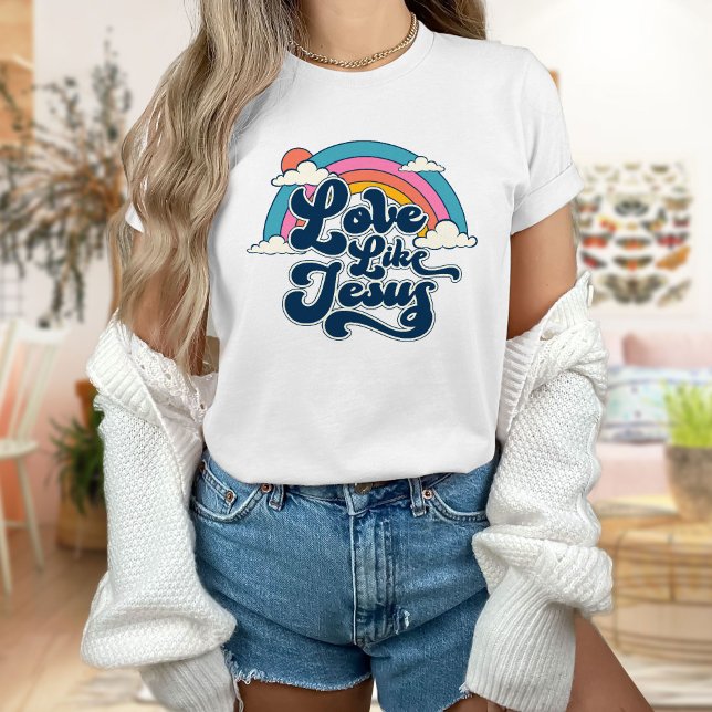 Kärlek som Jesus Shirt, Trendig T-Shirt (Skapare uppladdad)