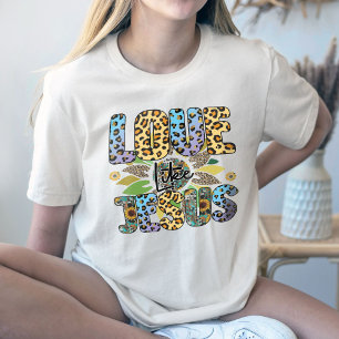 Kärlek som Jesus Shirt, Western kristen T-Shirt