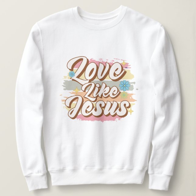 Kärlek som Jesus T Shirt (Design framsida)