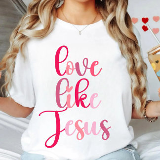 Kärlek som Jesus T Shirt