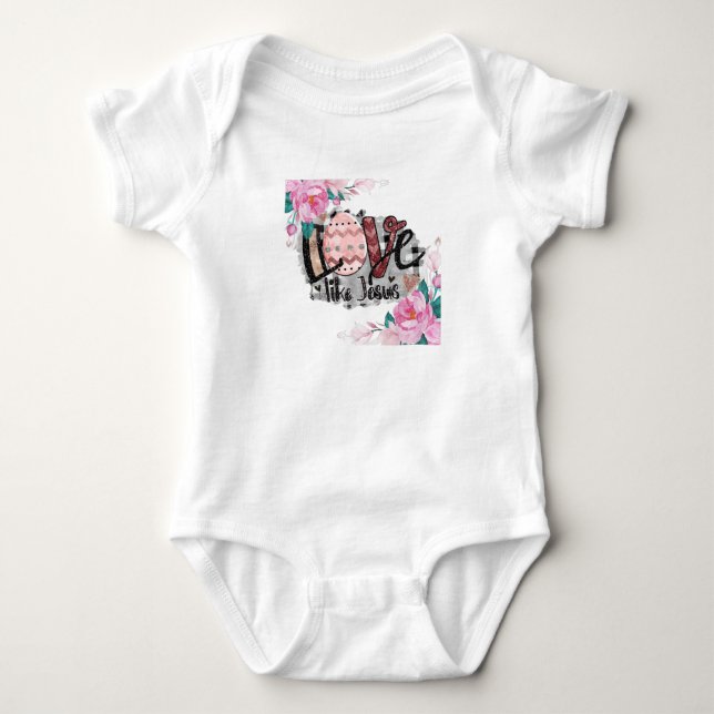 kärlek som jesus t shirt (Framsida)