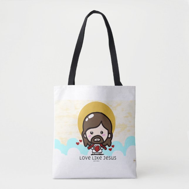 Kärlek Som Jesus Totebag Tygkasse (Framsida)
