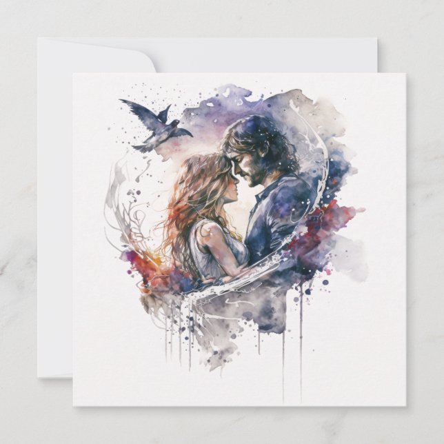 Kärlek som Luft Kort (Framsida)