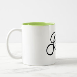 Kärlek som märker muggen kaffemugg