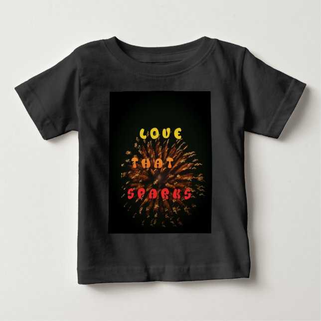 Kärlek som sparar Abstrakt Art Design-utskrift Tee Shirt (Framsida)