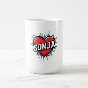 Kärlek Sonja Kaffemugg