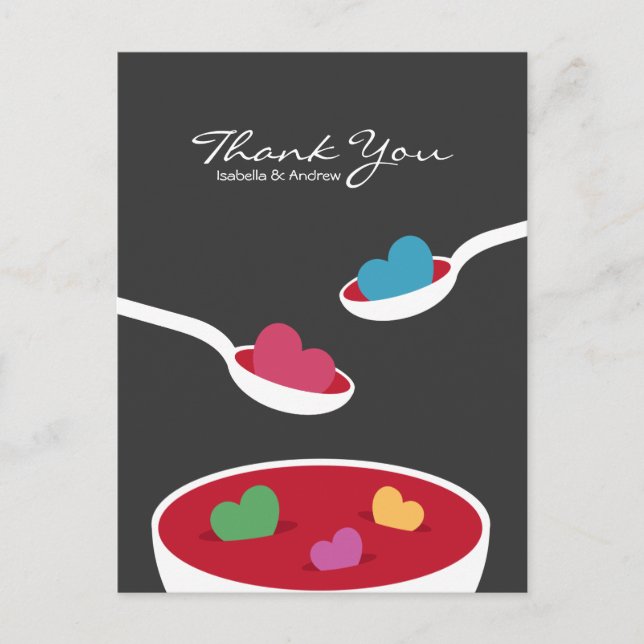 Kärlek Soppa Vykort (Framsida)