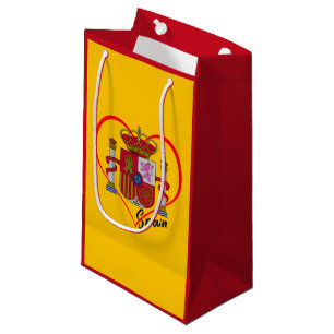 Kärlek Spanien Gift Bag, patriotisk spansk flagga,
