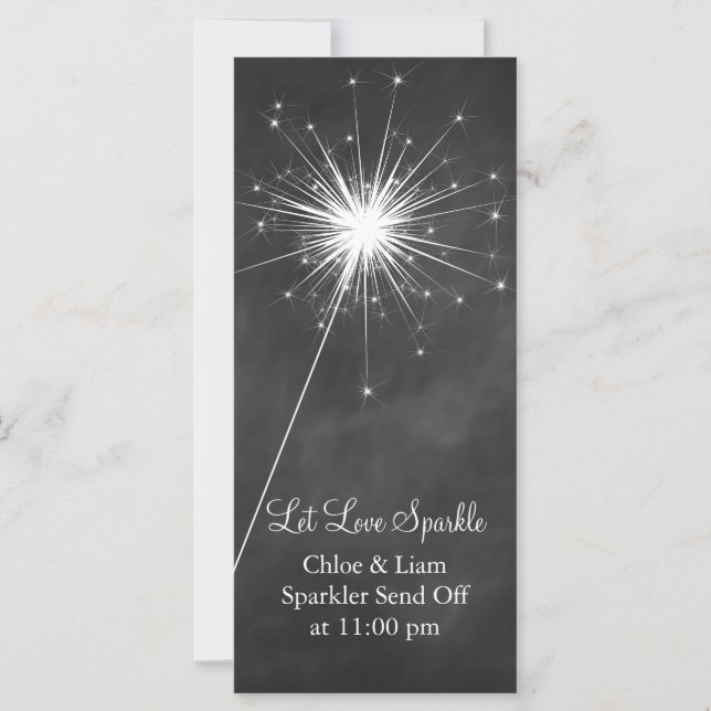 Kärlek Sparkles - Tall Sparkler Holder (Framsida)