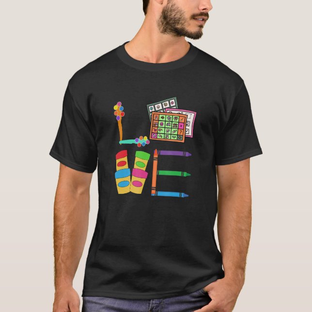 Kärlek Sped Teacher Neurodiversity Speciell Educat T Shirt (Framsida)