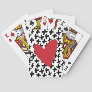 Kärlek spelar kort! XOX Casinokort