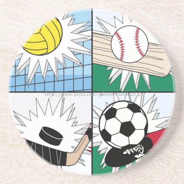 "Kärlek Sports" Underlägg Sandsten (Framsidan)