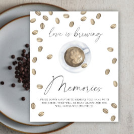 Kärlek sprider minnesmärken med briden poster