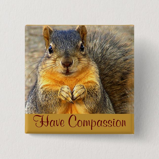 Kärlek Squirrel_ Knapp (Framsida)