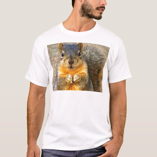 Kärlek Squirrel_ Tee (Framsida)