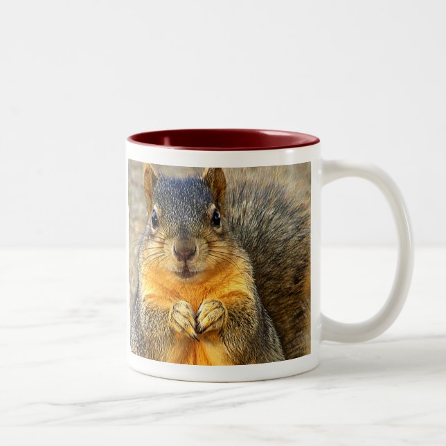 Kärlek Squirrel_ Två-Tonad Mugg (Höger)