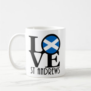 KÄRLEK St Andrews Scotland 11oz Kaffemugg