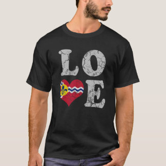 Kärlek St Louis Flagga Home Family St Louisan Miss T Shirt