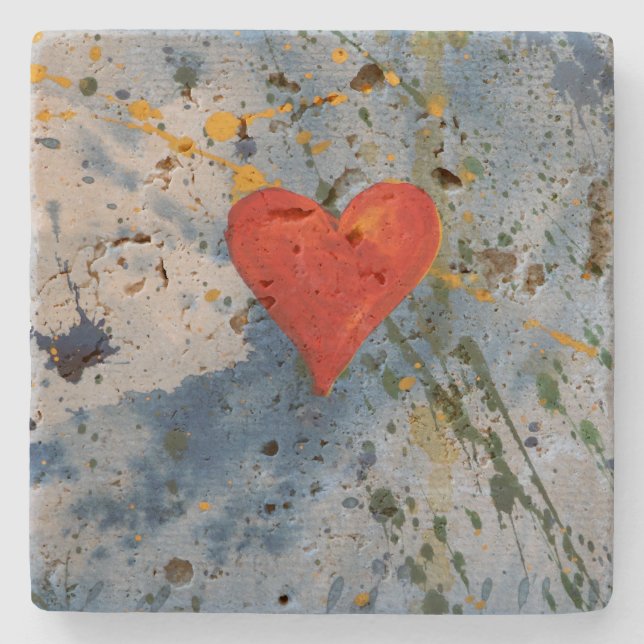 Kärlek Stenunderlägg (Framsidan)