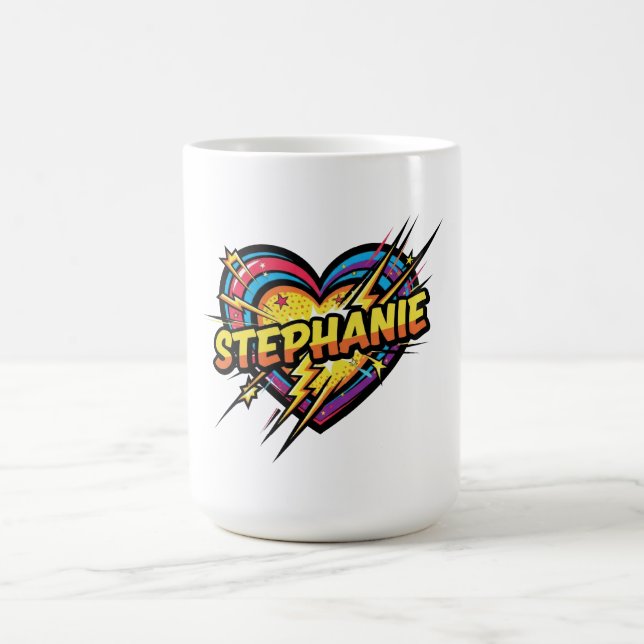 Kärlek Stephanie Kaffemugg (Center)
