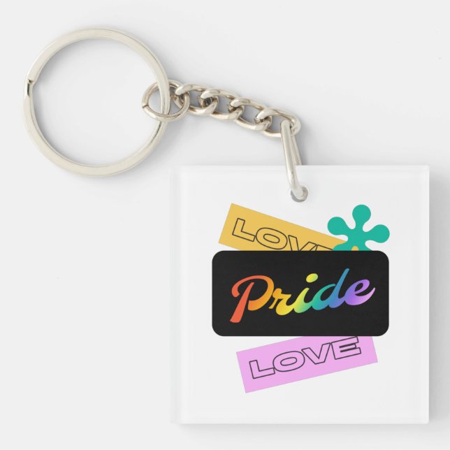 Kärlek stolthet kärlek. HBTQ+-stolthet. Regnbåge N (Framsidan)