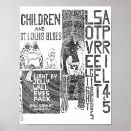 Kärlek Street Light Circus flyer Apr4&5'69 Poster