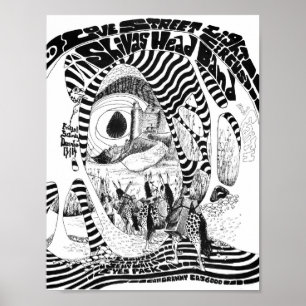 Kärlek Street Light Circus flyer Dec13&14'68 Poster
