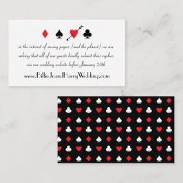 Kärlek Struck Casino Bröllop Online OSA kort