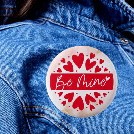 Kärlek Struck: Grattis på alla hjärtans dag-knapp- Knapp