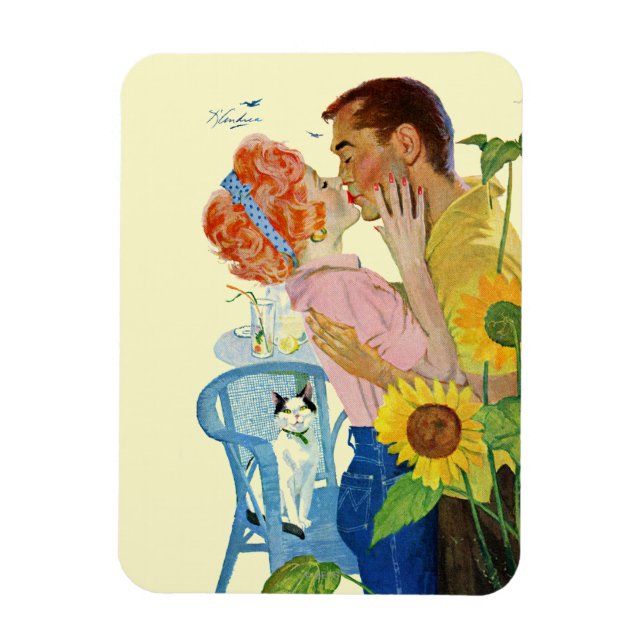 Kärlek-Struck Magnet (Vertikal)