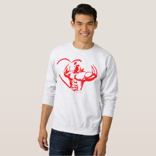 Kärlek Styrka Gladiator Sweatshirt